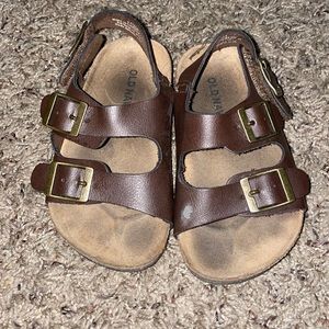Old navy Birkenstock’s style sandals size 18-24months
